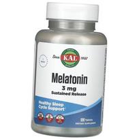Melatonino tabletės, Melatoninas ilgalaikio atpalaidavimo 3, KAL 60 tablečių (72424017) 60tab