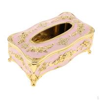Acrylic Tissue Box Luxurious Rose Napkin 35x12mm E