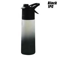 1-8PCS Water Cup Water Supply Cooling Cup Roomy Outdoor Use Lightweight Water Spray Cup Gradient Frosted Plastic Pipette Cup 650ml