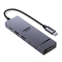 UGREEN Revodok 100W USB PD 4K 60Hz 10Gbps Data HDMI USB C Compatible with MacBook iPad Thinkpad Rog and More USB-C Hub, 6-in-1, Support, High-Speed