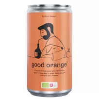 Gazuotas gaivusis gėrimas GOOD ORANGE, eko, 250 ml