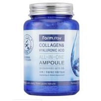 Farmstay Collagen & Hyaluronic Acid All-In-One Ampoule 250 ml 1pcs