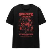 Stranger Things Mindflayer Grupės Siaubo Filmo Plakatas Moteriški Marškinėliai S-2XL, Juodi L