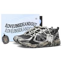 New Balance NB 410 Amortizuojantys Neslystantys Dilimui Atsparūs Žemi Bėgimo Bateliai Unisex Sidabriniai Juodi Pilki MT410KR5(Komanda62-) 37