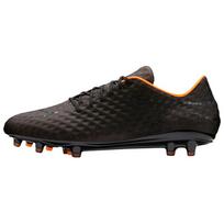 Nike HyperVenom Phantom FG Kietos dangos futbolo bateliai Unisex Juodi Oranžiniai 802842-008 42.5
