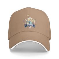 The Super Marios Baseball Cap Hip Hop Princess Rosalina Galaxy Movie Sandwich Cap Men Women Adjustable Sun Cap Outdoor One Size chaki