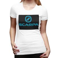 Scarpa Logo TShirt for Women Round Neck Streetwear T Shirts Womens Tees Short Summer Clothes Tops S