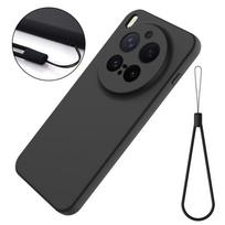 For Vivo X300 Pro X300 Case Soft Premium Liquid Silicone Strap Cover with Flocking inside for VIVO X300 Pro vivo X300 Pro