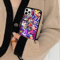 Juokingas A-Nuostabus D-Skaitmeninis C-Cirkas telefono dėklas IPhone 16 E 16 15 14 Plus 17 13 12 11 Pro Max TPU+PC Atsparus smūgiams dangtelis iPhone 16
