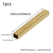 1 vnt. žalvarinis kvadratinis tuščiaviduris vamzdelis, skersmuo 6-20mm x 250/500mm, skirtas „pasidaryk pats“ amatininkams, modelių gamybai, techninės įrangos reikmenims beige