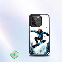 Skiing Snow Snowboard Ski Phone Case  For IPhone 16 15 14 13 12 11 Pro Mini Max Soft Magnetic Cover iPhone11