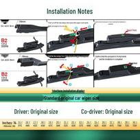 BYD Fangchengbao-Titan 7 Frameless Silent Wiper Blade for Cars