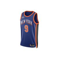 Nike Dri Fit Krepšinio marškinėliai City Edition 2023/24, New York Knicks RJ Barrett Dydis 9 Vyriški Tamsiai mėlyni DX8512-400 XXL