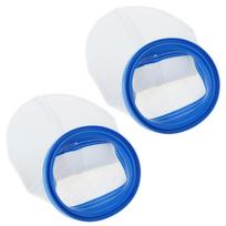 Daugiasluoksniai baseino ir SPA filtrų maišeliai, daugiafunkciniai filtrų maišeliai, medvilninės tekstūros, tinkami didelio efektyvumo filtravimui 2PCS