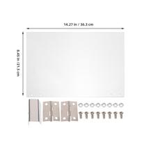 Spragėsių mašinos durelių skydelis 33,4x21,5cm PVC Skaidrus Storas Plastikinis Atsarginis Pertvara Komercinės virtuvės prietaisų priedai