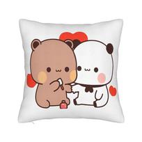 Bubu And Dudu Pillowcases  Fashion Pillow Case For Sofa Bedroom Home Decor Custom Pillow Cover 12x12Inch