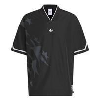 Adidas Originals Krepšinio Žvaigždės Laisvi V formos iškirptės Sportiniai Trumpomis Rankovėmis Marškinėliai Unisex marškinėliai KC3569 L
