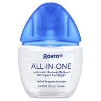 Rohto, vėsinantys akių lašai, viskas viename, 0,4 fl uncijos (13 ml)
