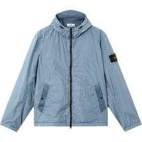 Stone Island SS26 Pavasario Vasaros Serija Su Gobtuvu Vėjo Striukė Su Dvigubomis Kišenėmis Reguliuojamu Rankogaliu Patogi L1S154100001S0A23-V0024 XL