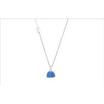 Louis Vuitton Pumpkin Decorative Adjustable Metal Necklace Men necklace Blue Purple M01097 Purple