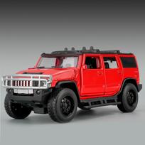 1:32 Hummer H2 Visureigis SUV Aliuminio Metalas Lietas Modelis Automobilis Aukštas Simuliacinis Kolekcija Namų Madingi Ornamentai Kolekcija Pomėgis Dovana geltona