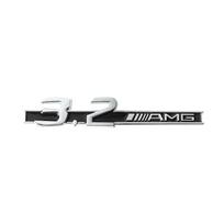 1 VNT 3D ABS Automobilio Šoninio Sparno Emblema Apdaila Kėbulo Bagažinės Ženklelis Lipdukas Automobilio Aksesuarai Mercedes Benz 3.2 5.5 6.3 6.5 AMG 1PCS