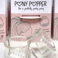 Mini Pony Popper Sagtis - Aukštas Plaukų surišiklis apimčiai ir pakėlimui - Universalus visų tipų plaukams, Plaukų surišimo įrankis storiems ir ilgiems plaukams - Lengvai naudojamas plaukų 1 set