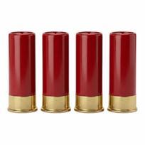4PCS/Set Food Grade Shot Glass Drinking Cup 12 Gauge Flat Cup Tequila Glasses  Soldier’s Lipstick Red