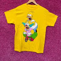 Homer  Krusty the Klown Tricycle The Simpsons Cartoon Tee M XXXL