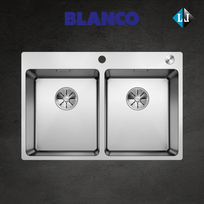 Plautuvė su ekscentriniu ventiliu Blanco ANDANO 340/340-IF/A 525248 - NEMOKAMAS PRISTATYMAS