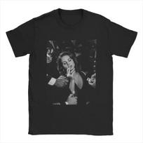 Casual The Smoke Lana Del Rey T-Shirt for Women Crewneck Cotton T Shirts Short Sleeve Tee Shirt Plus Size Clothes - Men's Sum... S įvairiaspalvis