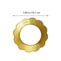 2Pcs Buddha Incense Burner Guard Premium Alloy Build Wear Resistant Smooth Edge Safe Handling Zero Assembly Incense Ash Tray