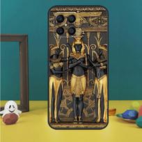 Egypt Pharaoh Mural Case For Honor X9a X8a X8b X9b X9c X8 X9 50 70 90 Lite Honor 200 Lite Magic 7 5 6 Pro Cover Honor Magic7 Lite