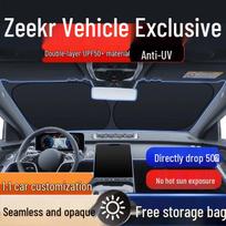 Zeekr 001/009/X Sun Visor Windshield Shade - Light Blocking Sunshade Cover Zeekr Sunshade [Note]