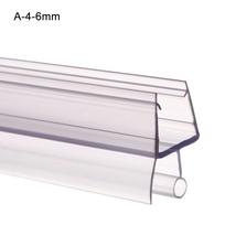 Vonios Dušo Sienelės Durų Sandarinimo Juostelė 4–12 mm Sandarinimo Tarpas Langų Durų PVC Sandarinimo Juostelės Orų Sandarinimo Juostelės Aparatūra