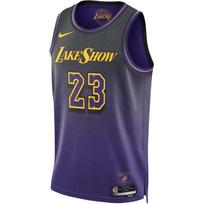 Nike LeBron James Los Angeles Lakers 2024/25 City Edition Men's Nike Dri FIT Nba Swingman Jersey FQ4346-504 M