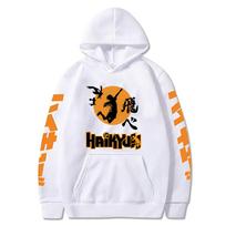 Volleyball youth anime peripheral printed hooded autumn/winter hoodie S balta