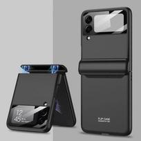 Flip5 Flip6 Magnetic Case For Samsung Galaxy Z Flip 6 5 4 3 Full Protection Hinge Luxury Cover Shell Camera Glass on Z Flip 3 4 For Galaxy Z Flip 4 juoda