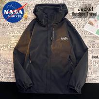 NASA MARVEL Couple's Outdoor Windbreaker Jacket XL