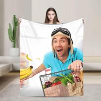 Danny Go animacinių filmų minkštos šiltos antklodės dekoratyvinis pliušinis pledas raštas sofai lovai flanelinis patalynės užvalkalas sofos lovos užvalkalas 30x40in