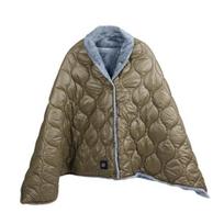 USB Rechargeable Heating Blanket Portable Heated Cape Electric Blanket with 3 Heat Levels 10 H Auto Shut-Off Overheat Protection D