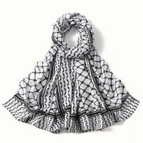 Palestine Keffiyeh Hijab Cotton Modal Printed Hijab Breathable Soft Long Forward Scarves Headscarf Muslim Hijab Shawl Ramadan