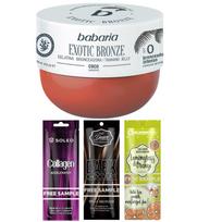 Babaria Saulė & Apsauga SPF0 Rudo įdegio kremas + Nemokami priedai