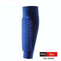 Loogdeel Futbolo blauzdos apsaugos Medaus korys Anti-susidūrimas Kompresinės kojų movos Futbolo sportas Unisex M mėlyna