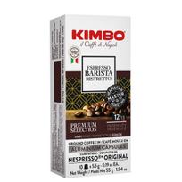 Kavos kapsulės, suderinamos su Nespresso® Kimbo Barista Ristretto 10 vnt.