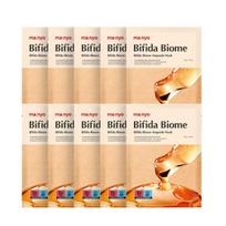 ma:nyo Bifida Biome Ampoule Mask 10 Sheets | Barrier Strengthening & High-Concentration Probiotic K-Beauty Sheet Mask