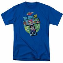 Teen Titans Go! T T Shirt Mens Licensed Cartoon Merchandise Royal M