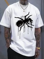 Men The Prodigy Band Graphic T-Shirt Extreme Invasion Spider-like Ant Design,Summer Tee for Concerts Everyday Casual Wear - M... S įvairiaspalvis