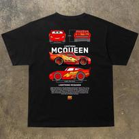 Cars Men's clothing 100% cotton T-shirt McQueen Y2K Four Seasons anime cartoon Fashionable cute Casual Oversized woman shirt ... S įvairiaspalvis