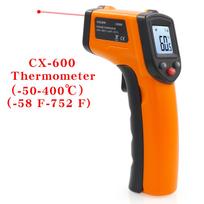 Infrared Thermometer Industrial High-Precision Temperature Gun Electronic Water and Oil Temperature Meter for Kitchen and Baking CX-6000